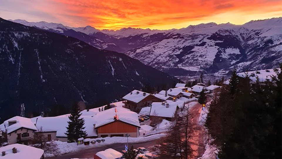 vue chalet le Tyrol