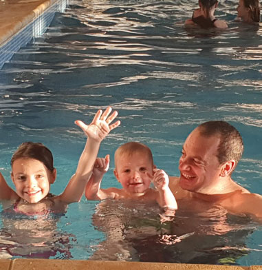 famille piscine rosiere